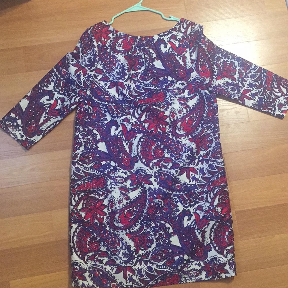 Gorgeous magenta and purple dress from The Limited